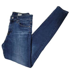 AG Adriano Goldschmied Farrah Skinny High Rise Jeans Womens Size 28 Medium Wash